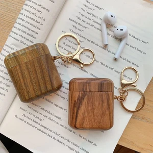 Wooden Case Apple AirPods Buckle