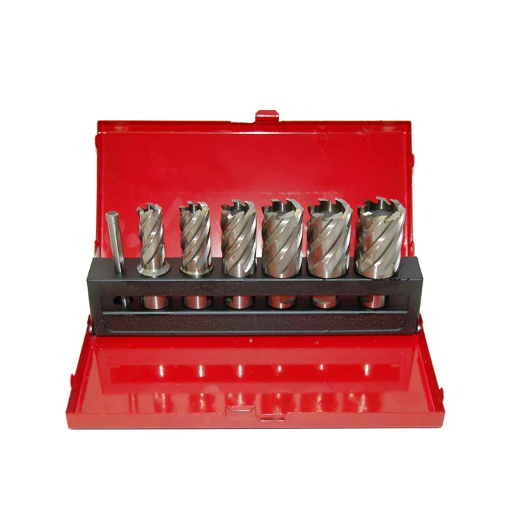 Annular Cutter kit 20,22,24,26 x 50mm HSS Annular Broach Cutter Universal Shank