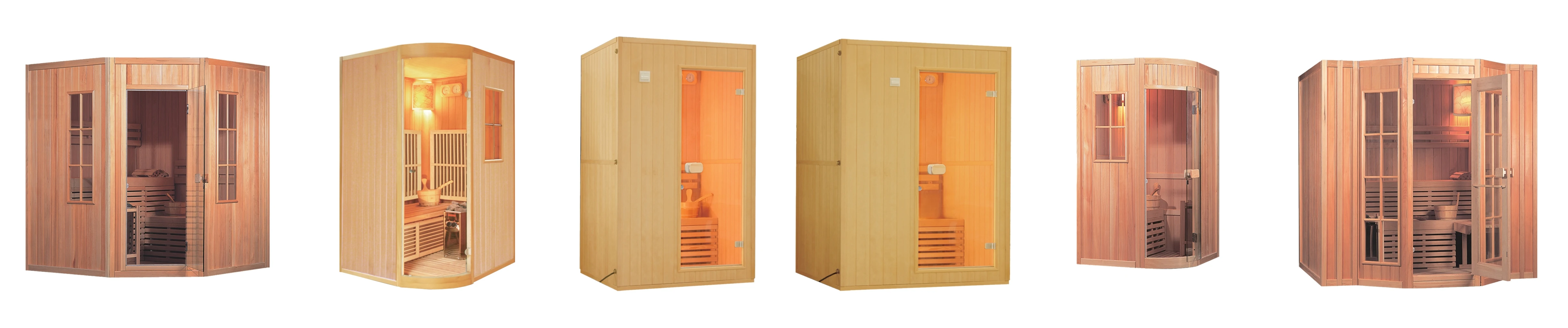 hemlock infrared sauna room wood