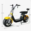 2018 new model two battery removable 1000w 60v city coco electric scooter aluminium wheel fat tire e-scooter