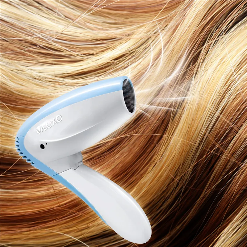 2020 Hot Sale Mini Rechargeable Hair Dryer Wireless Folding Hair Dryer
