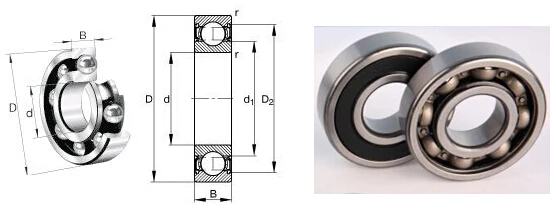 NSK Ball Bearing 6010VV