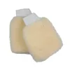 2014 hot product car polyester cleaning glove /car washing mitt/Microfiber chenille car wash glove