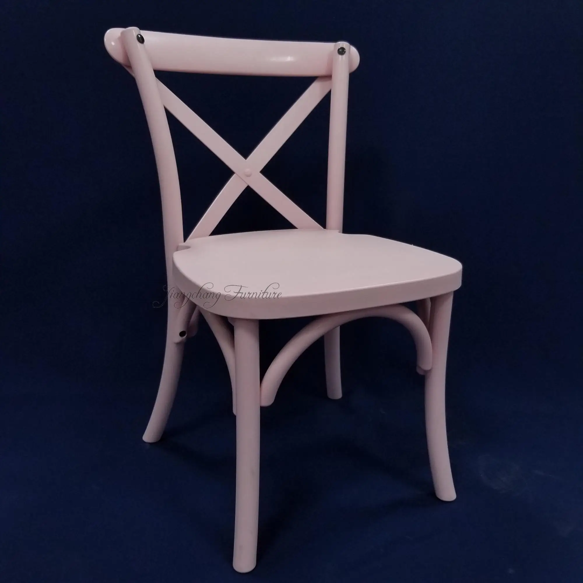 jc-a46 - buy 十字架靠背儿童椅子,粉红色交叉靠背儿童椅子,树脂十字