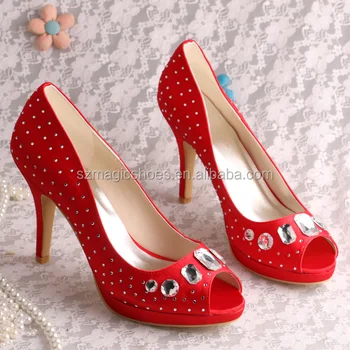 red diamond heels