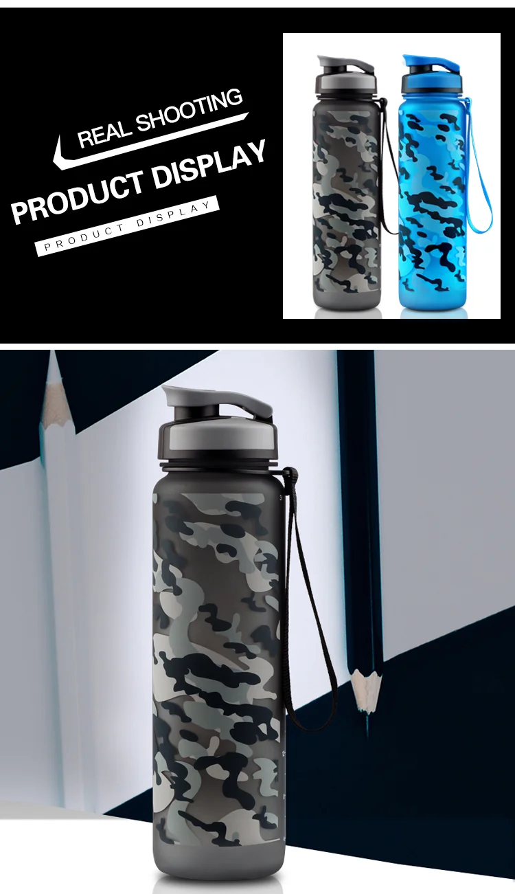 New products custom personalised Military kettle sports drink water bottle