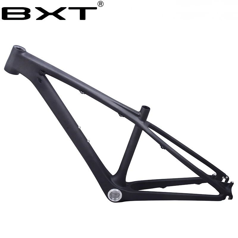 

2019 new BXT Chinese carbon frames 14inch 26 carbon mountain bike frameset super light kids carbon mtb frame 26er bicycle frame, 3k matte /glossy