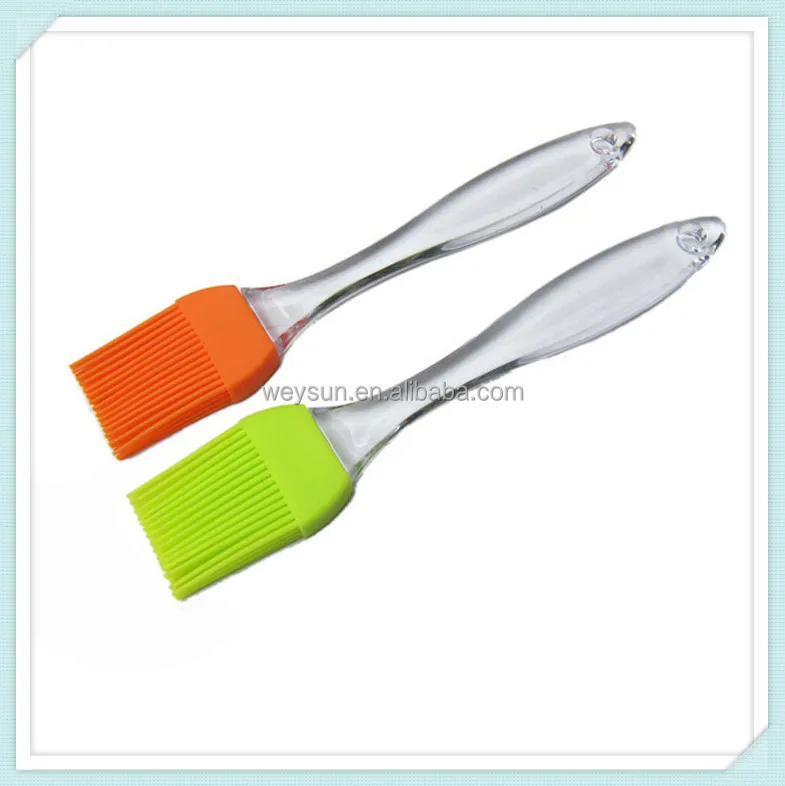 

The new silicone bakeware kitchen utensils food products silicone Butter brush factory direct sweep S SIZE, Madder;yellow;green;light green