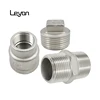 couplings ss pipe fittings suppliers Stainless Steel 304 Square Head Cored Plug Class 150 NPT Male Cast Pipe Fitting
