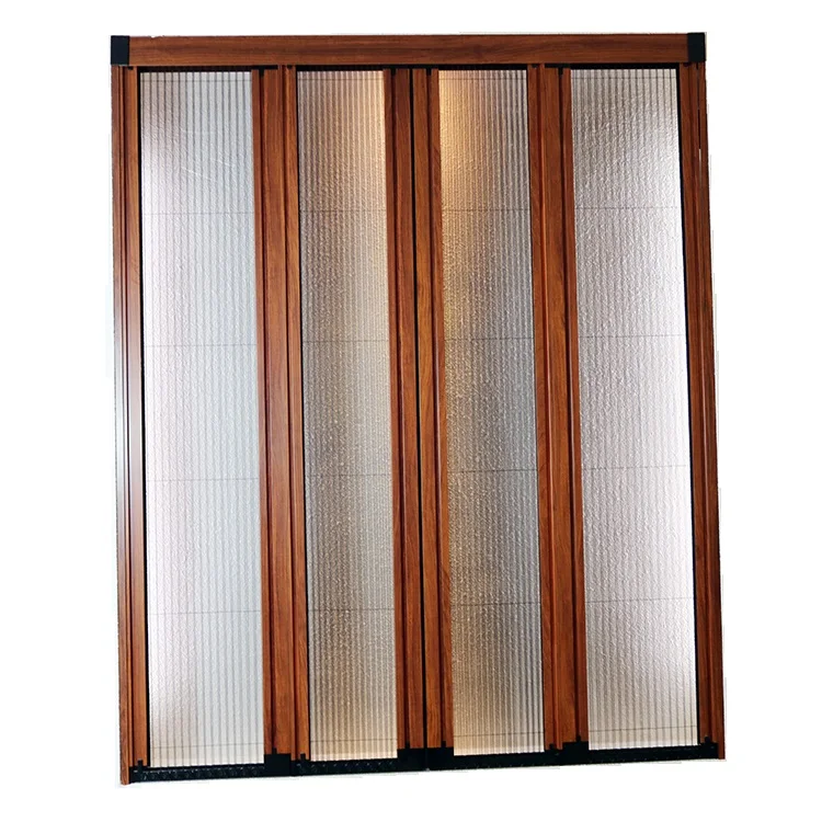 Removable window screen insect screen door