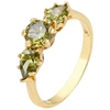 11572 Xuping wholesale gold plated three stone insert designs fashion rings men