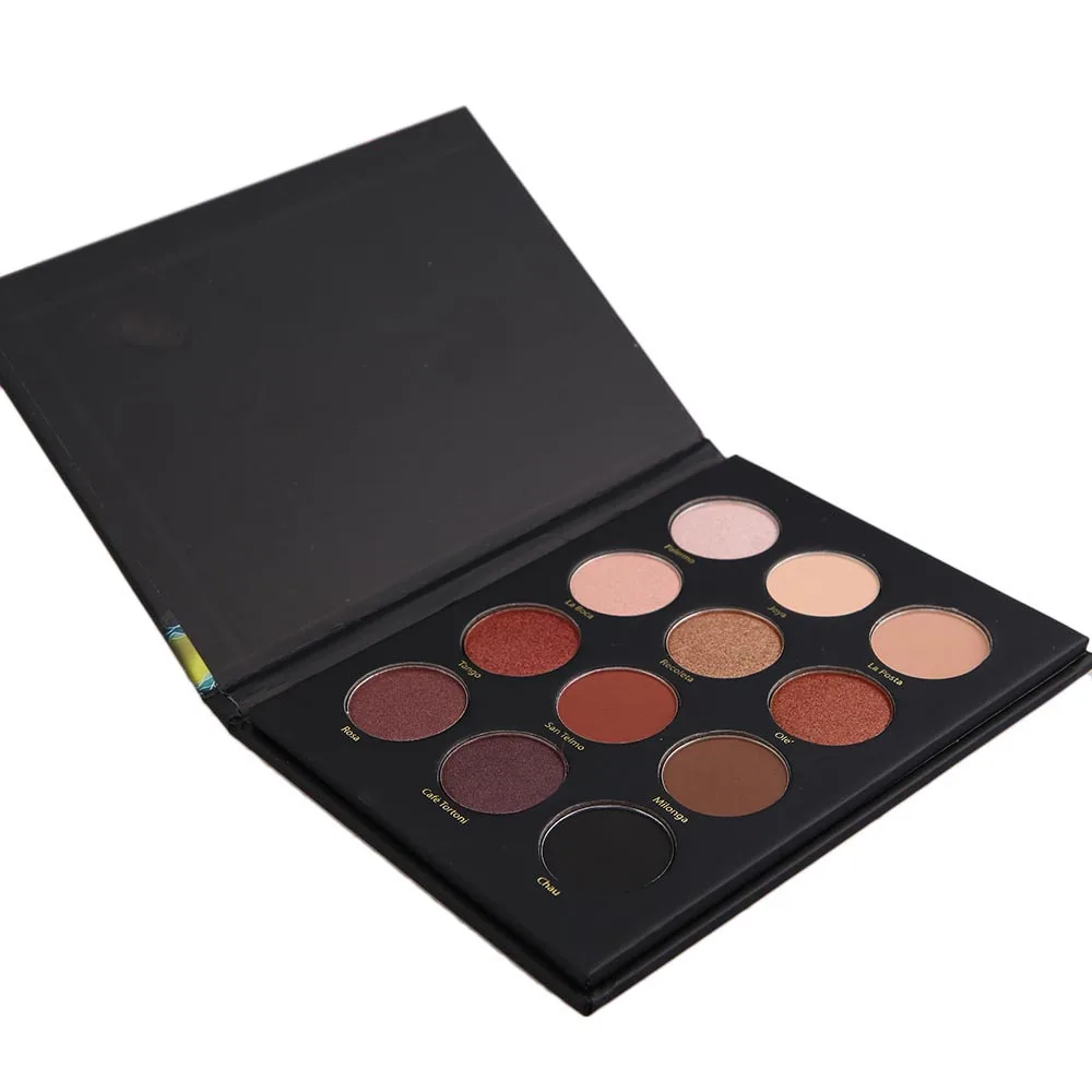 

Your Own Brand 12 Color Makeup High Pigmented Eyeshadow Palette