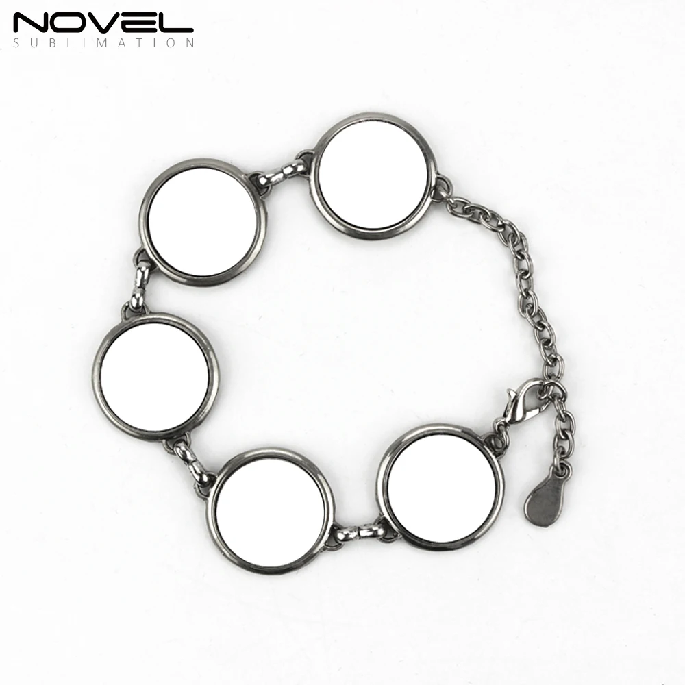

Sublimation Blank Women Charm Bracelet Jewelry For Femme