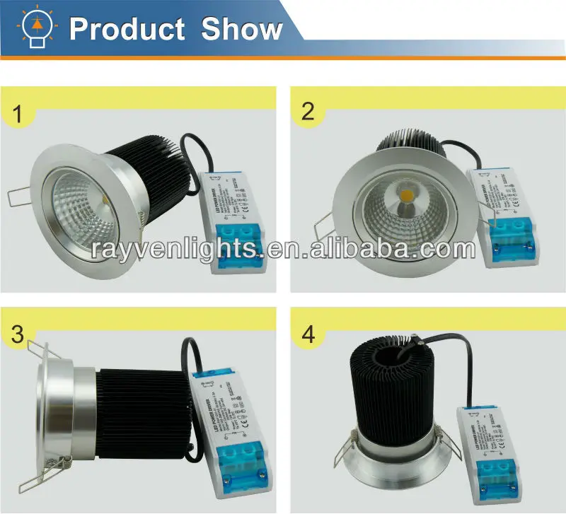 SAA CE RoHS certification with Factory wholesale 10w dimmable led downlight
