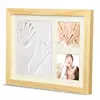 Hot Wholesale baby modeling polymer clay wooden photo frames