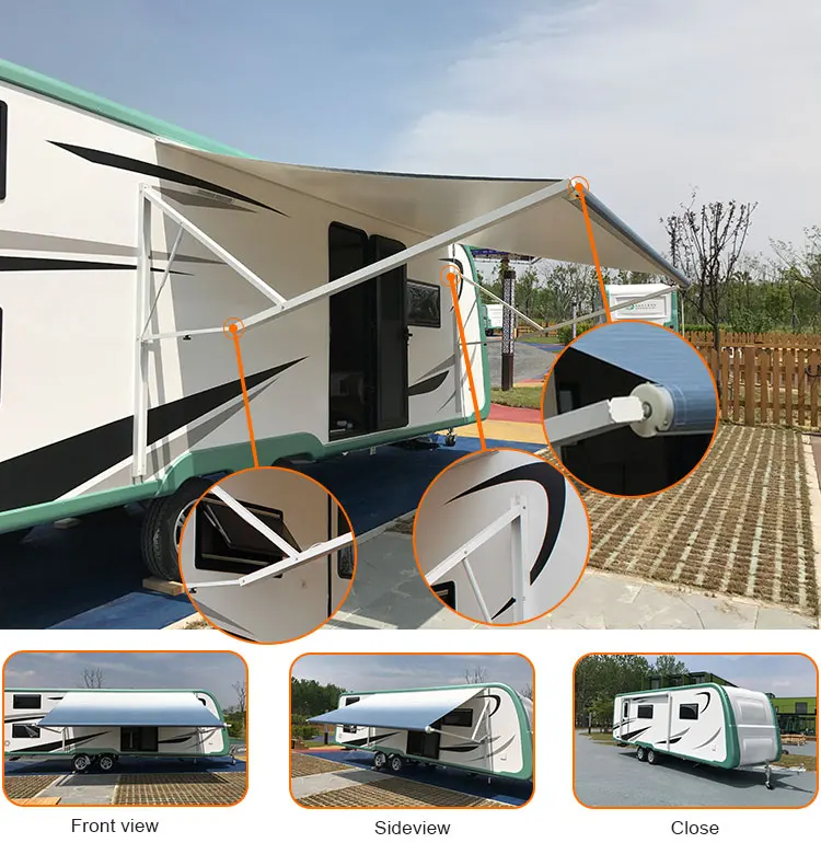New Electric Camping Caravan Side Rv Awning Buy Camping Awning,Rv