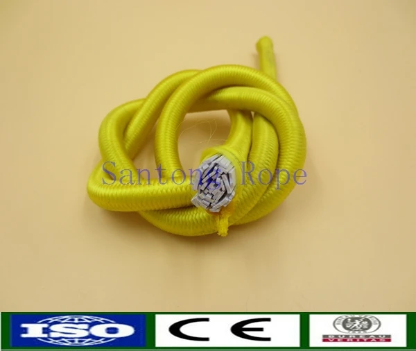imported rubber, round bungee cord, elastic rope