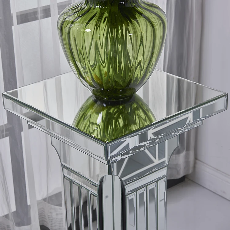 
Top quality home decor roman column glass sculpture pedestal stand 