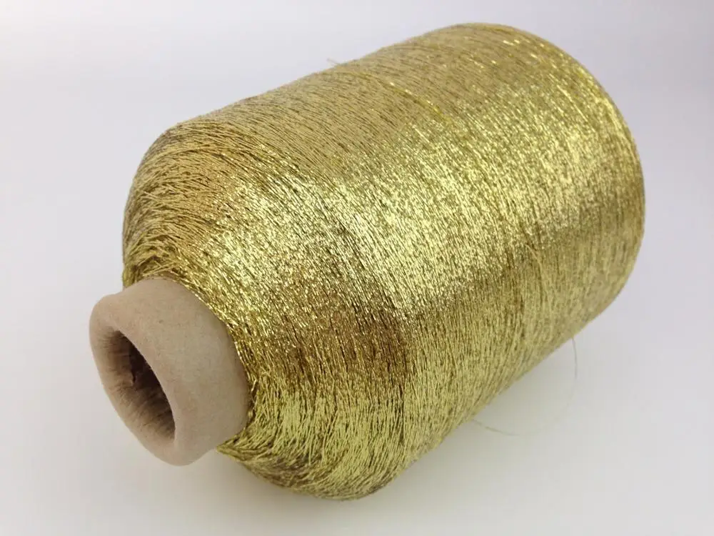 CQ TEXTECH Free sample high strength polyester metallic yarn for knitting