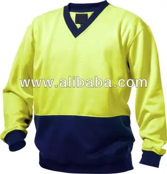 v neck fleece pullover