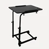 LHH32 Hospital bed tray wheeled furniture adjustable height tables