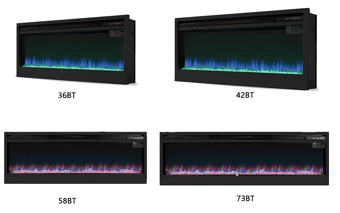 Calentador De Pared Con Control Remoto,Calefactor Eléctrico Para