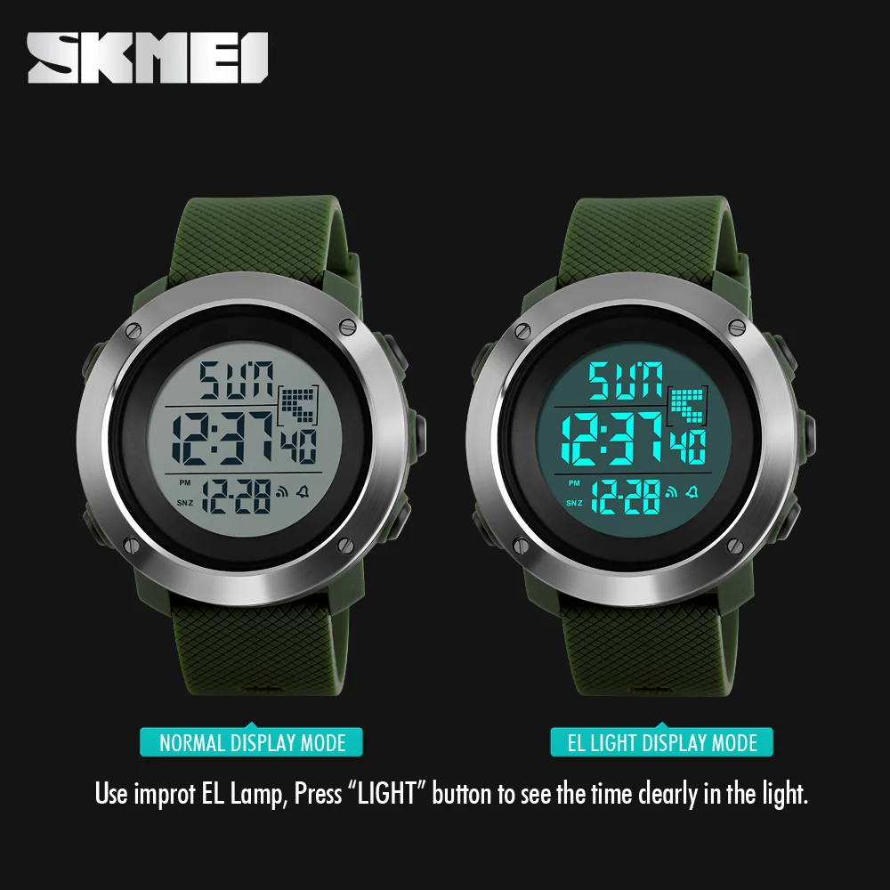 Skmei Multi Function Digital Watch Relojes Sport 5atm Water Proof Digital Men Wristwatch Buy