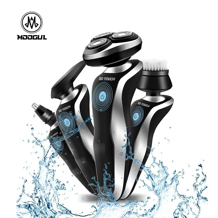 

2019 High Quality Facial Shaver Rechargeable Electric Shaver Waterproof, Silvery+black electric shaver waterproof
