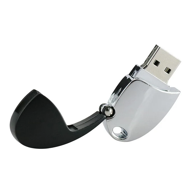 USB Flash Drive Mini Metal Pendrive 16gb 8gb Swivel USB2.0 Stick Gift Custom Logo Laser word Engrave design Print Pattern Gift - ANKUX.COM