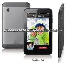 7 inches 3G + Bluetooth + GPS + Dual core