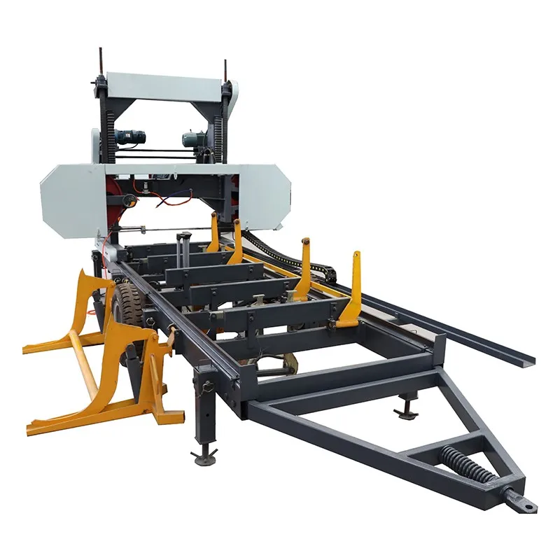 Band Saw Mills Wood Hydraulic Horizontal Cutting Wood Log Sawmill Used