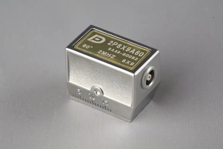 NDT/END ultrasonic transducer 2MHz 4 mhz angle probe, View ultrasonic