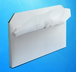 promotional 1/2 fold disposable flushable toilet seat cover paper
