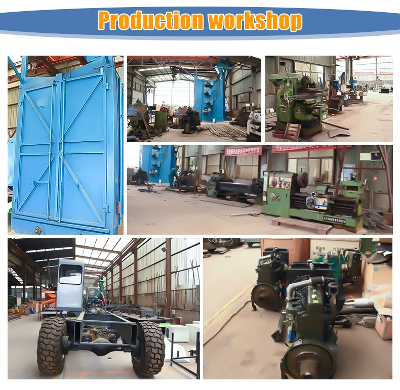 China mini mobile concrete mixer truck self-loading concrete mixing station
