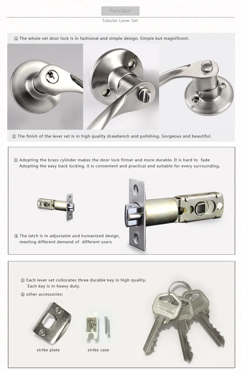 Dubai Door Handle Lock Entry Door Lock Set - Buy Door Handle Lock,Door ...