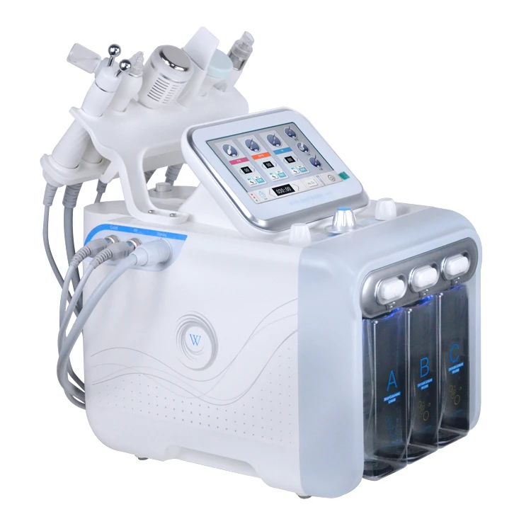 

Beauty equipment hydradermabrasion skin beauty machine, White