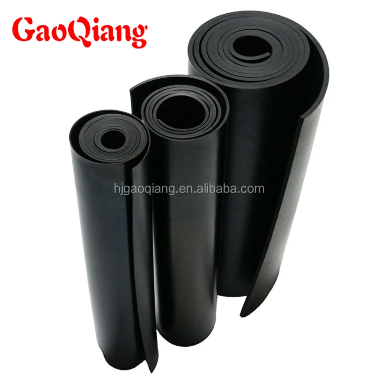 Industrial Fabric Reinforced Sbr Nbr Cr Epdm Vulcanized Rubber Sheet