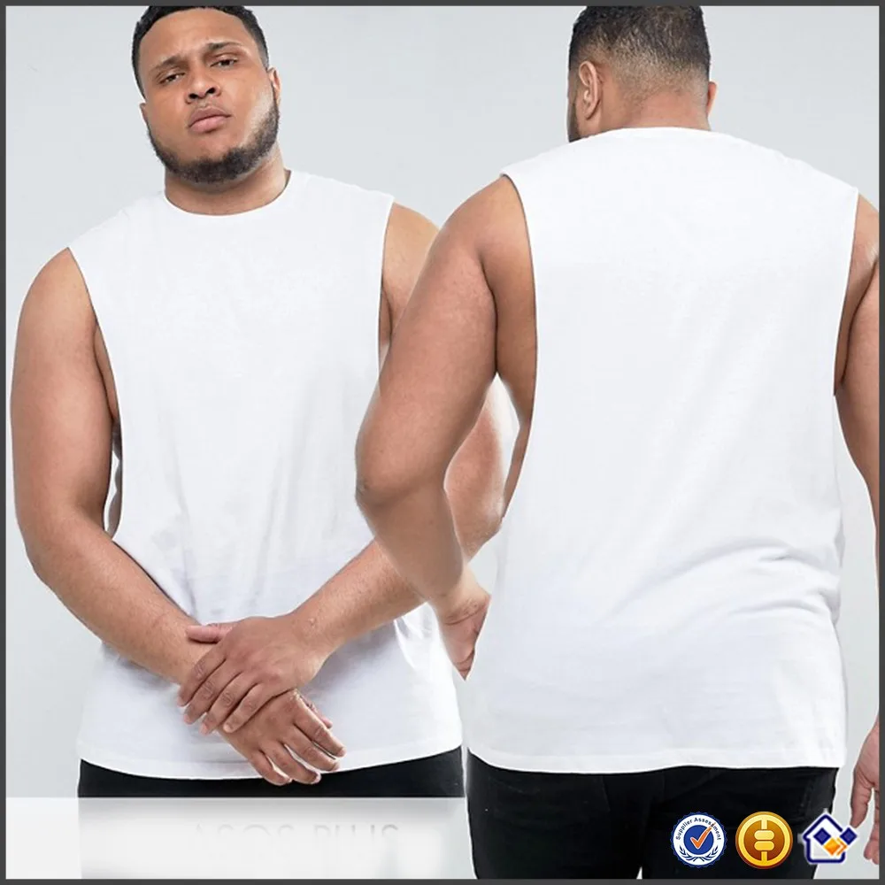 Ky Kaus Tanpa Lengan Pria Baju Atasan Putih Polos Lubang Lengan Menurun Ekstrim Kaus Tanpa Lengan Leher Crew Longline Buy Pria Tak Berlengan T Shirt Pria Plain Tank Top Pria Plus Longline T Shirt Product On Alibaba Com