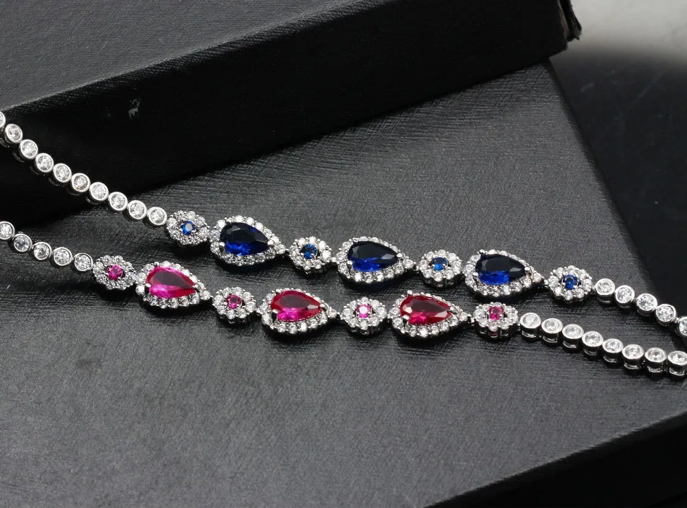 Gift for wedding souvenir fancy chain bracelets for women jewelry set