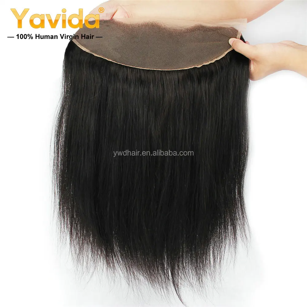 

Grade 10A 13*4 Lace Frontal Natural black , the extension of the highest grade hair, the peruvians straight hair bundle.