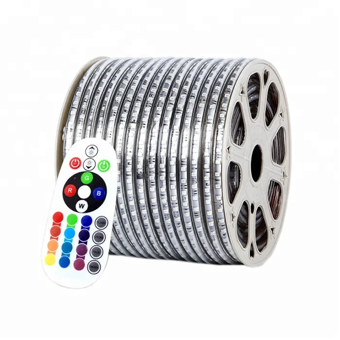 
High voltage smd 5050 100m 220v rgb led strip 