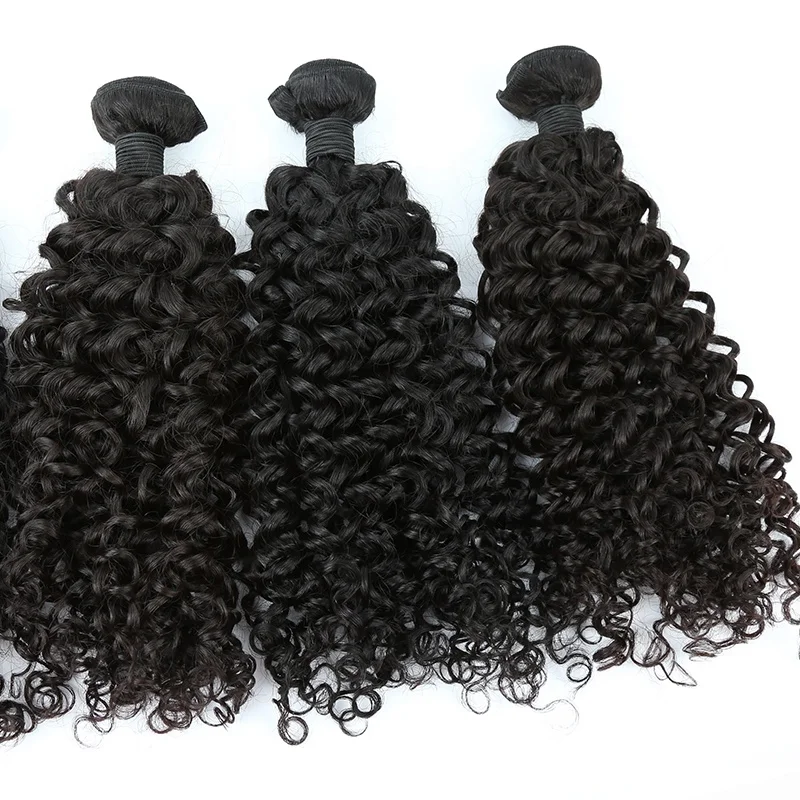 

Real Mink 10A Grade Brazilian Virgin Hair Bundles Curly