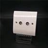 WP436 hopewang zhejiang uk bs british standard electrical accessories tv antenna wall socket satellite socket coaxial socket
