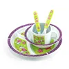 Promotional gifts healthy melamine set baby kids custom children tableware