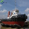 Dry dock LCT vessels barge ship pneumatic rollers