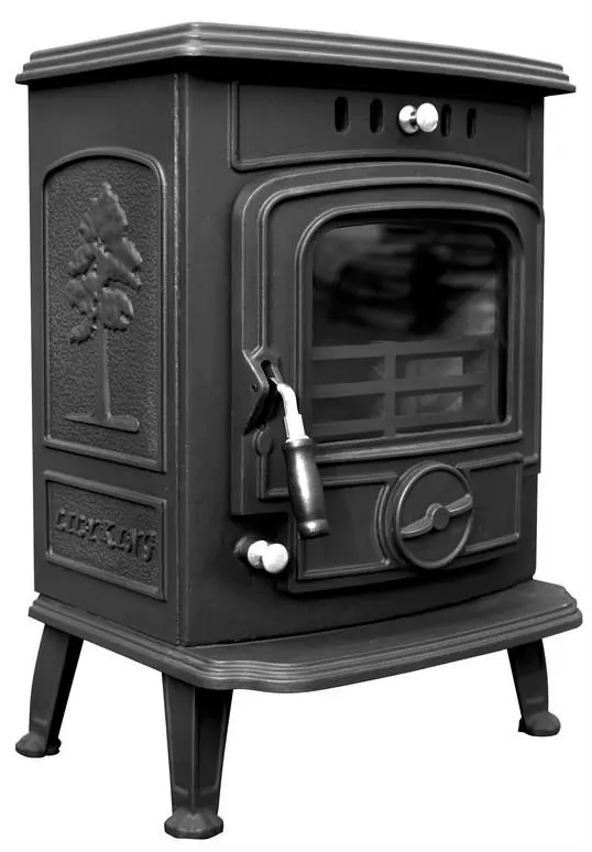 Голландская печь чугунная. Буржуйка Эстонская. Coal Stove. Home heating Stove.