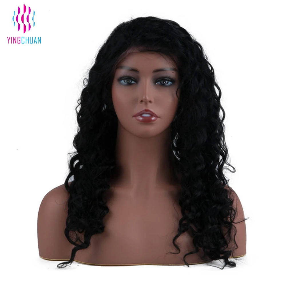 

African American women black big breast female mannequin head with shoulders, As your demand