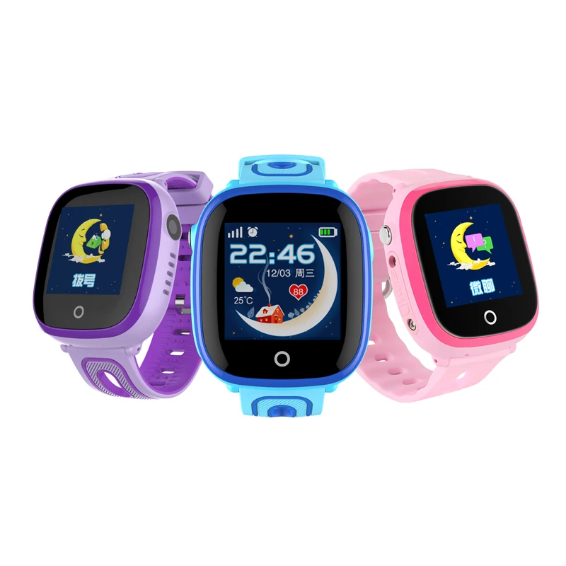 2019 Best Gift with Camera IP67 Waterproof GPS Tracker Children Smart Watch