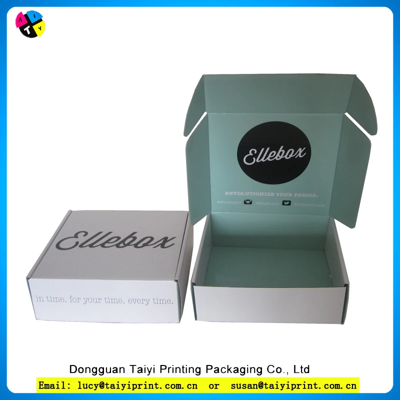 CUSTOM DESIGN PACKAGING BOX CARDBOARD SHIPPING BOX