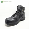 Waterproof Full Grain Leather Military And Police Army Safe Ankle Boots